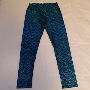 Mermaid Print Leggings